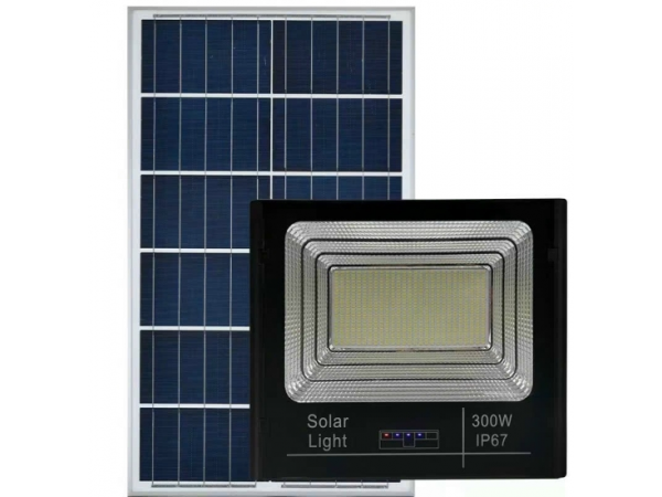 Đèn pha năng lượng mặt trời 300W